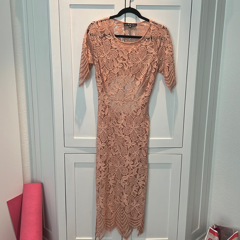 For Love and Lemons embroidered dress